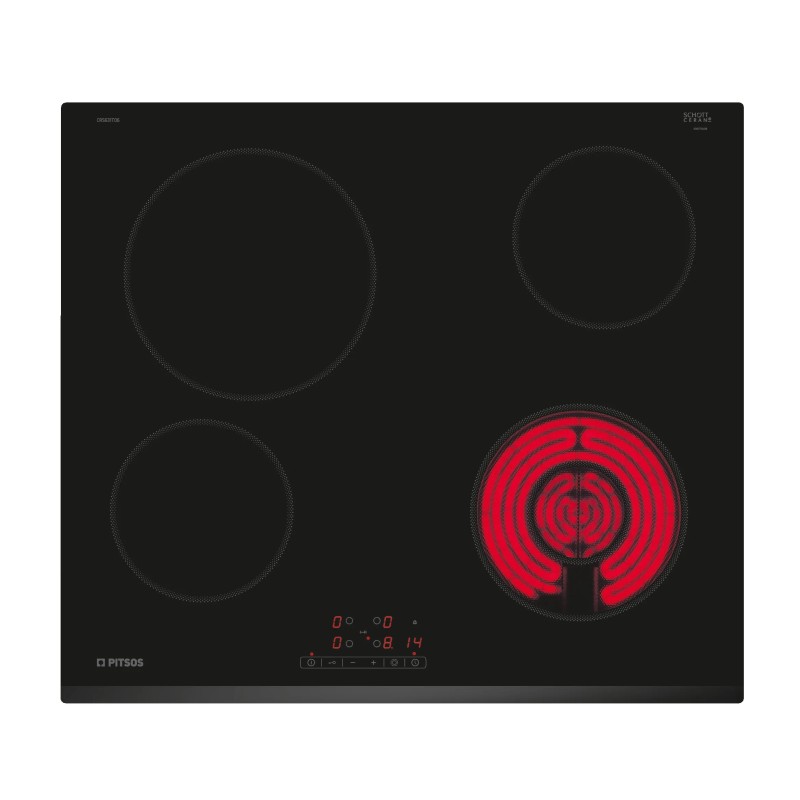 Pitsos Αυτόνομη Κεραμική Εστία CRS631T06 (59.2cm)