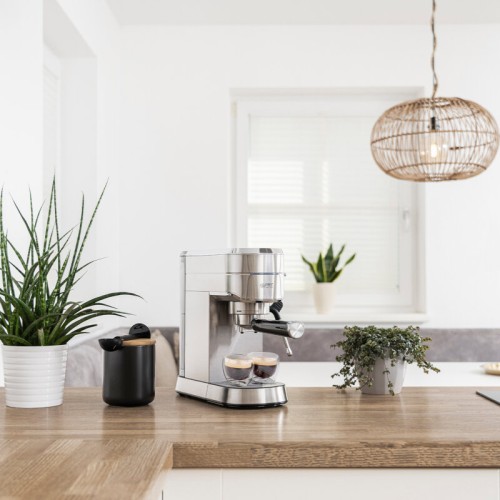 First Austria Μηχανή Espresso FA-5476-3 (199203-0026) 1450W Πίεσης 15bar Ασημί