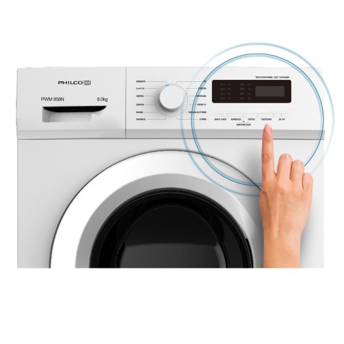 Philco Πλυντήριο Ρούχων PWM 858N (8Kg 1200Rpm)
