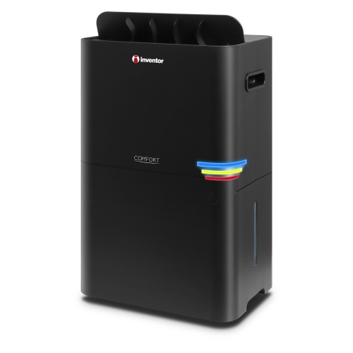 Inventor Αφυγραντήρας Comfort CF-WUHIB-20L Black Με Ιονιστή και WiFi (20lt/24h)