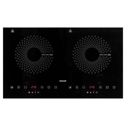 Sencor Διπλή Επαγωγική Εστία SCP 4601GY