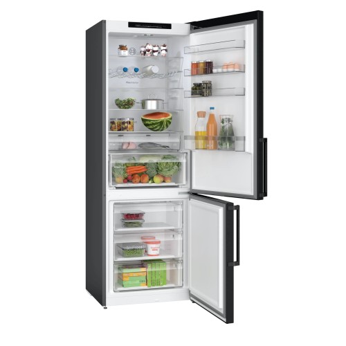 Bosch Ψυγειοκαταψύκτης KGN49VXDT Full NoFrost 440lt Black