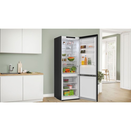 Bosch Ψυγειοκαταψύκτης KGN49VXCT Full NoFrost 440lt Μαύρο