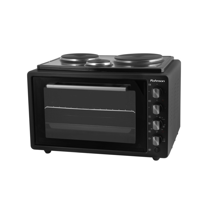 Rohnson Ηλεκτρικό Φουρνάκι R-2142 με 3 Εστίες