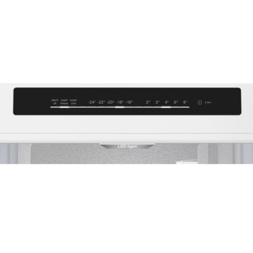 Bosch Ψυγειοκαταψύκτης KGN39LBCF Full NoFrost 363Lt Μαύρο