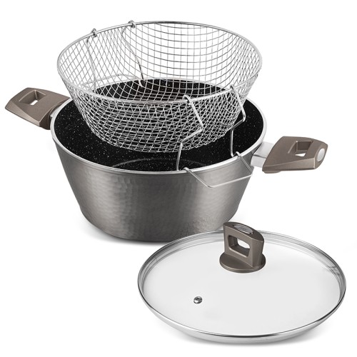 Izzy Φριτούρα από Χυτό Αλουμίνιο Onyx (223841) 24cm 