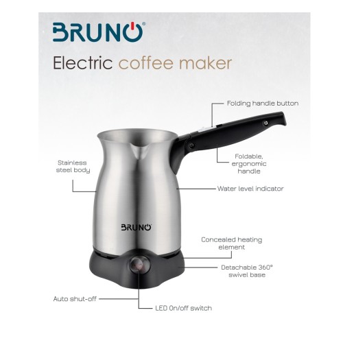 Bruno Ηλεκτρικό Μπρίκι BRN-0041