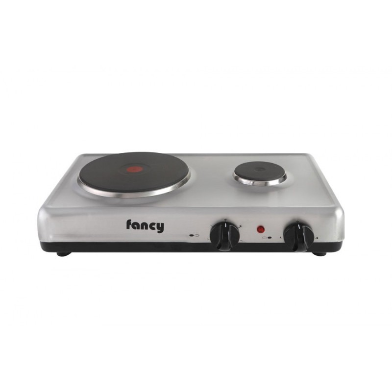 Fancy  Διπλή Ηλεκτρική Εστία 0024 Inox