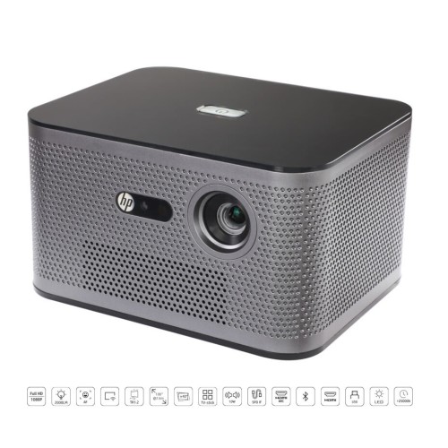 HP Βιντεοπροβολέας MP2000 Pro/GRS με WiFi & Bluetooth (113049-0040)