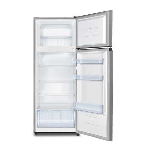 Inventor Ψυγείο Δίπορτο DPB144S 206lt Ασημί