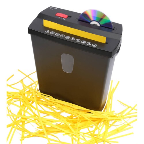  Olympia PS 38 CD Καταστροφέας εγγράφων και CD / DVD / πιστωτικών καρτών Strip Cut P2 - 8 x A4 - 9L - 110649-0031