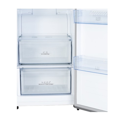 Hisense Ψυγείο Μονόπορτο RL481N4BIE No Frost 370Lt Inox