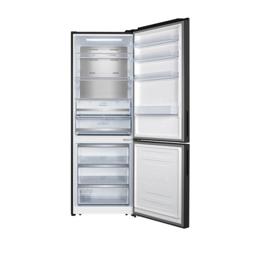 Hisense Ψυγειοκαταψύκτης RB645N4BFE NoFrost 495Lt Black Metal