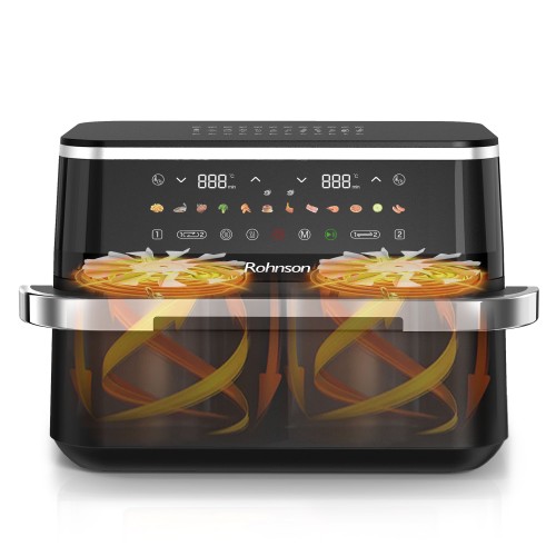 Rohnson Φριτέζα Αέρος R-28019 9lt Μαύρο