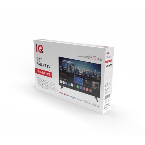 IQ Τηλεόραση Smart LED-5003WB 50
