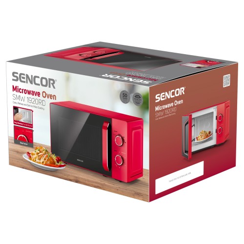 Sencor Φούρνος Μικροκυμάτων SMW 1920 RD 20lt Κόκκινος