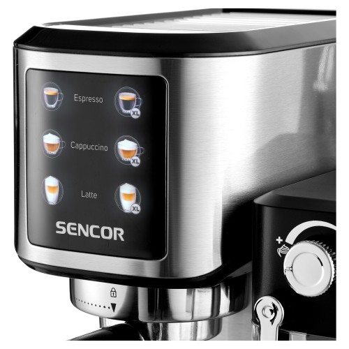 Sencor Μηχανή Espresso SES 4910SS 1350W 20bar Inox