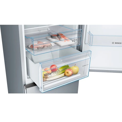 Bosch Ψυγειοκαταψύκτης KGN39VIDB Total NoFrost 368lt Υ201xΠ60xΒ66εκ.