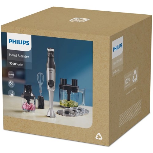 Philips Ραβδομπλέντερ με Ανοξείδωτη Ράβδο HR2685/00 1200W