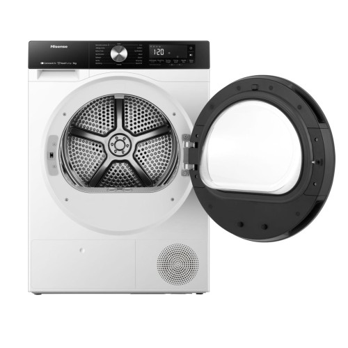 Hisense Στεγνωτήριο Ρούχων DH3S902BWCC 9Kg με Αντλία θερμότητας