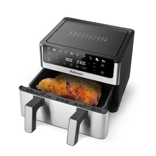 Rohnson Φριτέζα Αέρος R-28010 με Αποσπώμενο Κάδο 10,4lt 2400W Μαύρο