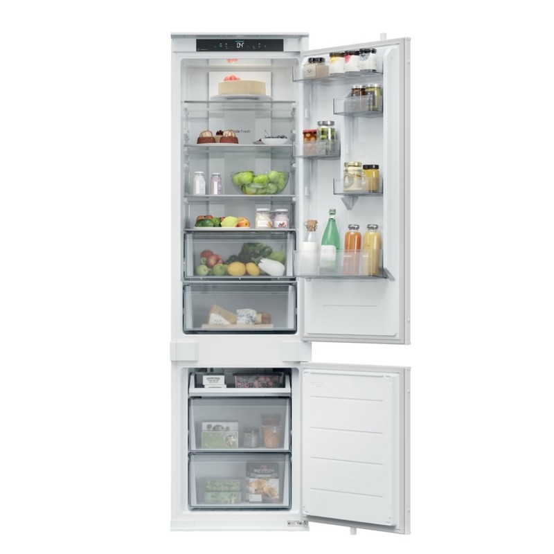 Candy Ψυγειοκαταψύκτης Εντοιχιζόμενος CNBQT3519EW 284lt Full No Frost Υ193.5xΠ54xΒ55cm