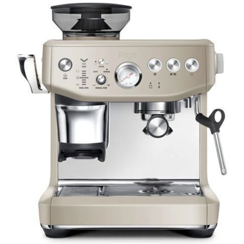 Sage Μηχανή Espresso the Barista Express Impress SES876ALM Almond Nougat 1850W Πίεσης 15bar με Μύλο Αλεσης 