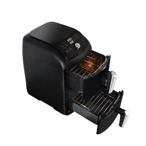 IQ Φριτέζα Αέρος AF-008 με 2 Αποσπώμενους Κάδους 11lt 2470W Μαύρη