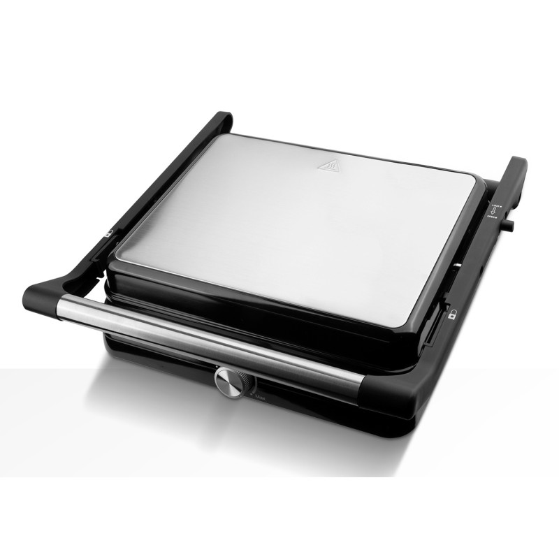Bruno Τοστιέρα-Γκριλιέρα BRN-0251 2000W Inox-Μαύρο