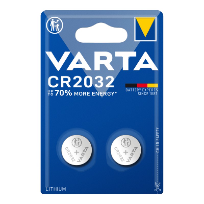 Varta Μπαταρίες λιθίου CR2032 2τμχ