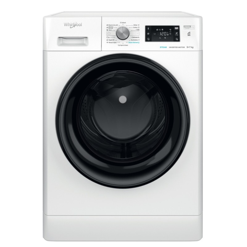 Whirlpool Πλυντήριο-Στεγνωτήριο FFWDB 976258 BV EE (9kg/7kg 1551rpm)