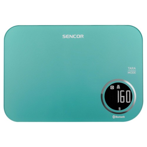 Sencor Ζυγαριά κουζίνας SKS 7071GR με Bluetooth 5kg Turquoise