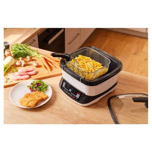 Sencor Φριτέζα Αέρος Πολυλειτουργική SFR 9400WH με Αποσπώμενο Κάδο 4,8lt 1800W Λευκή