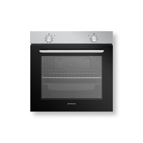 Pyramis Σετ Φούρνος Ανω Πάγκου 78lt PO78010008SIX + Εστία Κεραμική PHC62430FMB