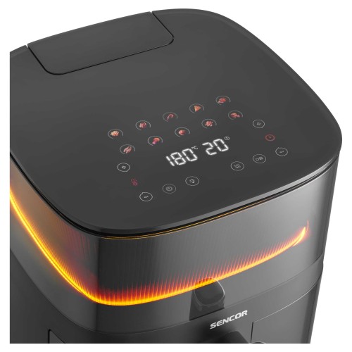 Sencor Φριτέζα Αέρος Vita Fryer SFR 5050BK με Αποσπώμενο Κάδο 5lt 1500W Μαύρη