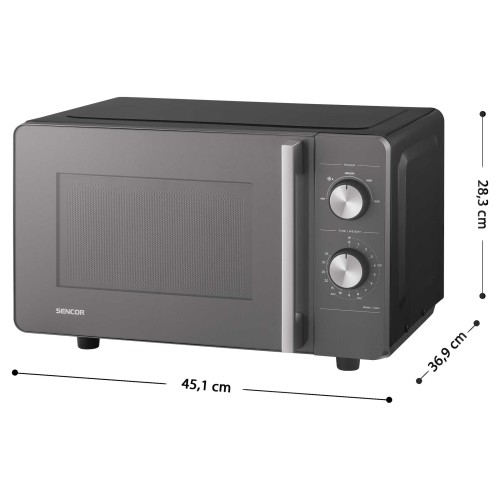 Sencor Φούρνος Μικροκυμάτων SMW 7020BK 20lt Μαύρος