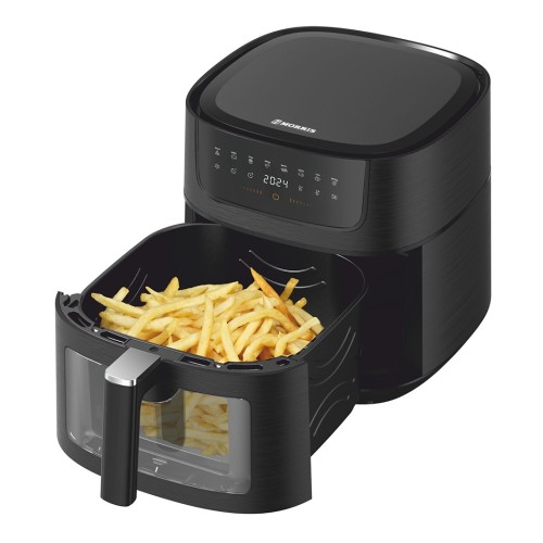 Morris Φριτέζα αέρος MAF-8002 με Αποσπώμενο Κάδο 8lt 1800W Μαύρη