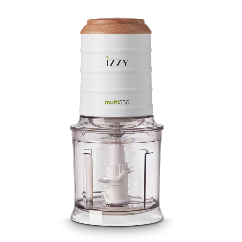 Izzy Πολυκόπτης Wooden IZ-6906 550W με Δοχείο 700ml (224190)