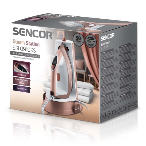 Sencor Σύστημα Σιδερώματος SSI 0910RS Πίεσης 5.5bar 3200W