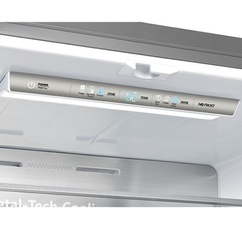 Hisense Ψυγείο Ντουλάπα RQ758N4SBSE Total NoFrost 609lt Υ178.5xΠ91.4xΒ72.5εκ. Inox