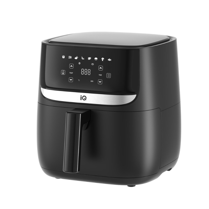 IQ Φριτέζα Αέρος AF-002 με Αποσπώμενο Κάδο 5,7lt 1700W Μαύρη