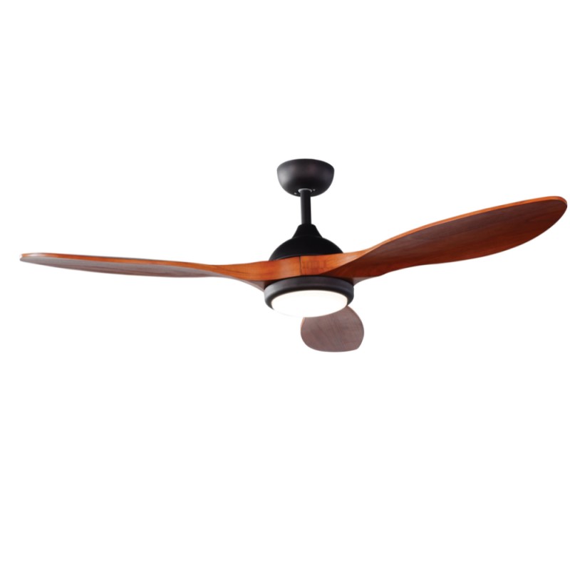 IQ Ανεμιστήρας Οροφής CF-5415 100W με Φως και Τηλεχειριστήριο Matt Black