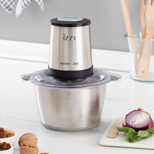 Izzy Πολυκόπτης Multi IZ-6904 600W με Δοχείο 1.8lt (224106)