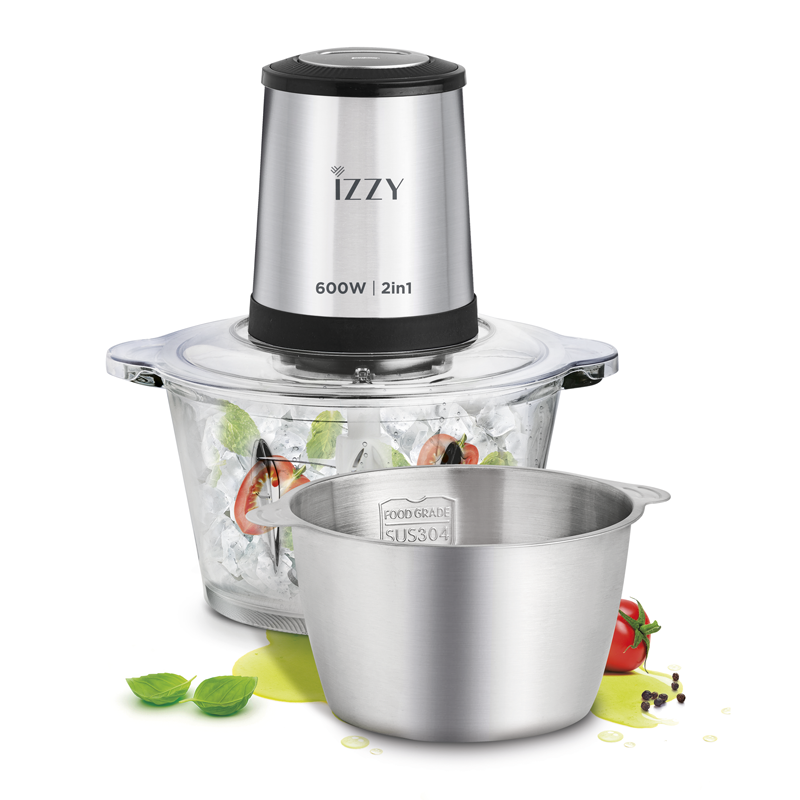 Izzy Πολυκόπτης Multi IZ-6904 600W με Δοχείο 1.8lt (224106)
