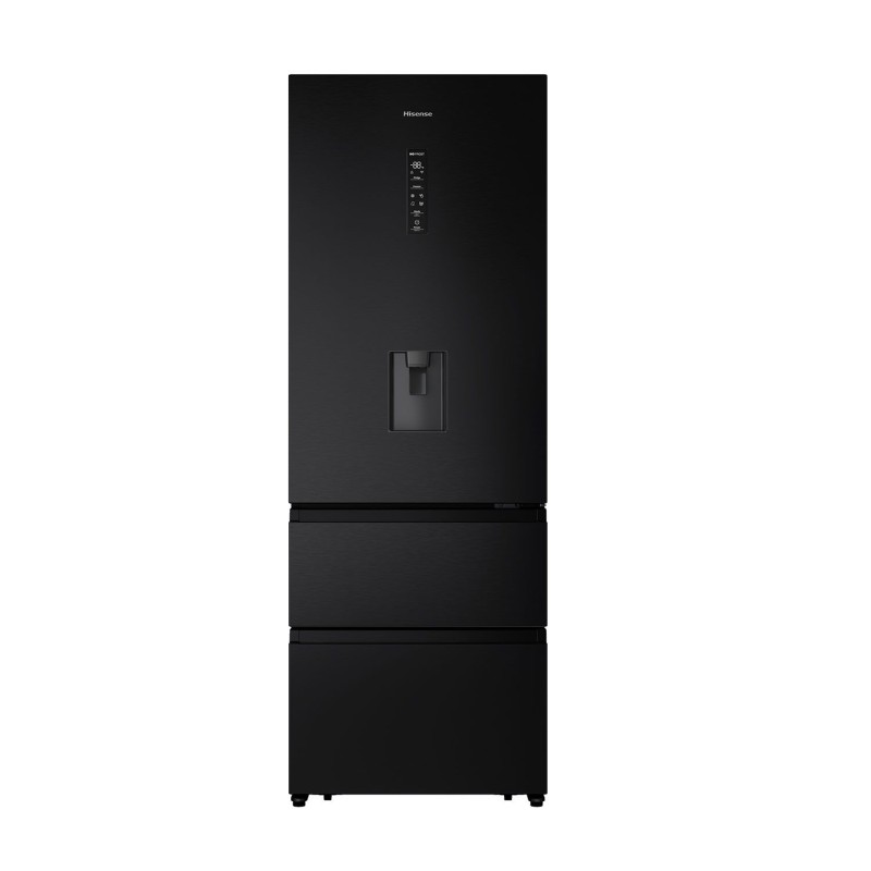 Hisense Ψυγειοκαταψύκτης RT641N4WFE1 Total NoFrost 493Lt Υ200xΠ70.4xΒ69.4εκ. Μαύρος