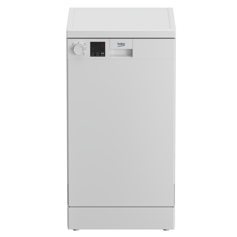 Beko Πλυντήριο Πιάτων DVS05024W για 10 Σερβίτσια (44,8cm) Λευκό