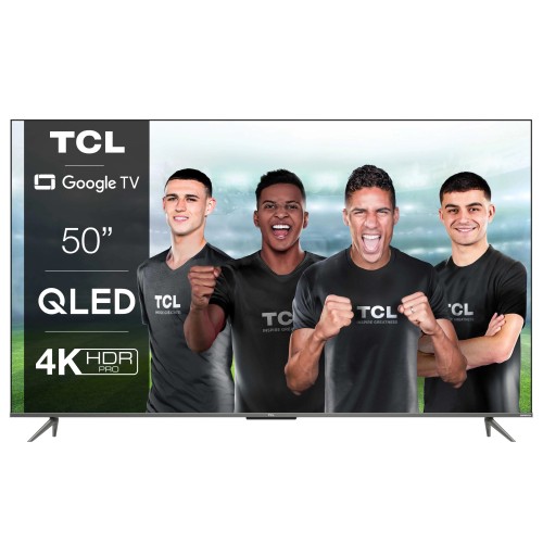 TCL Τηλεόραση 50C635 Android 4K UHD QLED 50''