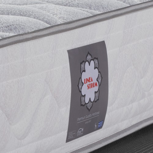Linea Strom Στρώμα Focus Υπέρδιπλο 160x200x22 με Ανεξάρτητα Ελατήρια