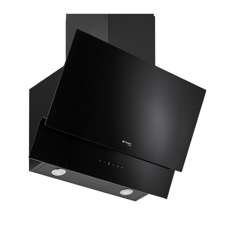 Pyramis Απορροφητήρας Τζάκι Livelo (065038801) Μαύρος 60cm