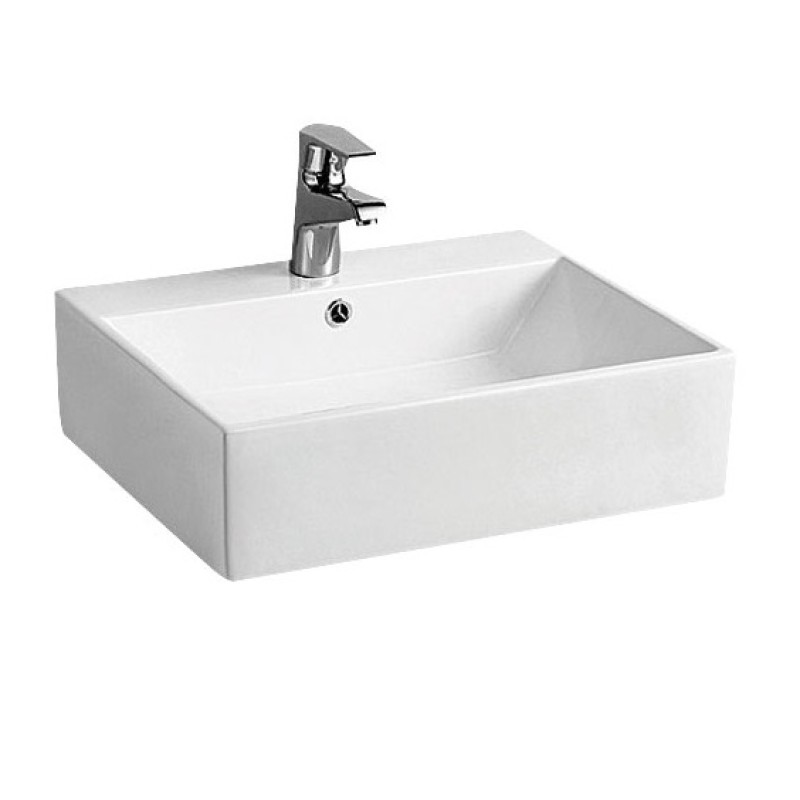 Pyramis Νιπτήρας Κρεμαστός Lobelia (023017401) 52x43cm Λευκός